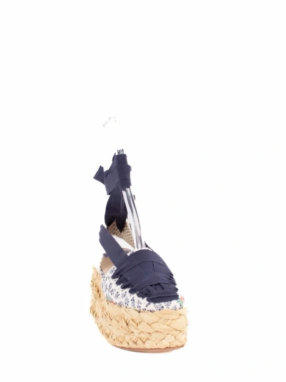 MASON CLOSED TOE PLATFORM ESPADRILLE  NAVY FLORAL  Loeffler Randall
